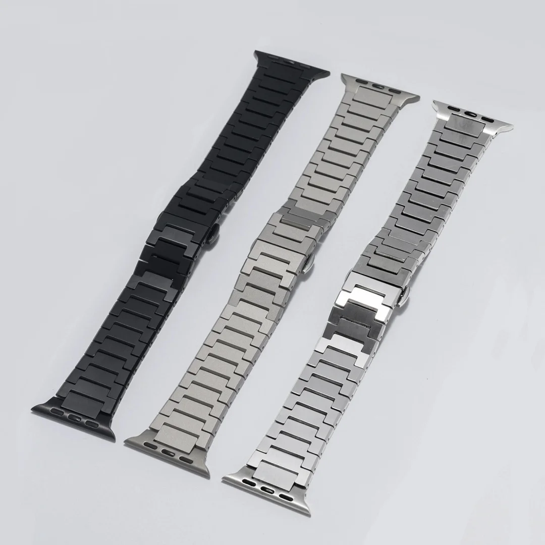 Luxury Titanium Strap for Apple Watch - Premium Business Band Bracelet