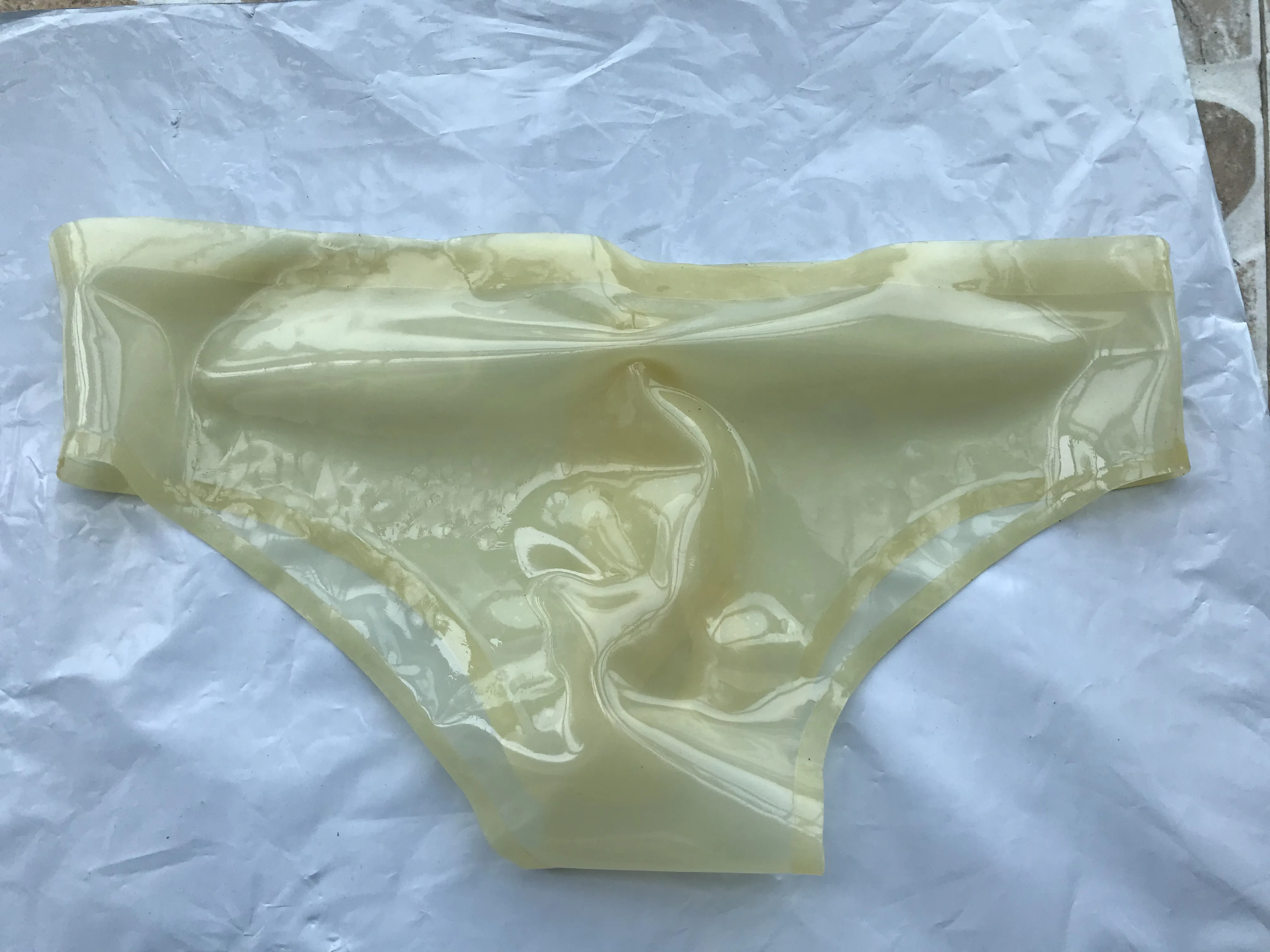 Men Latex Briefs Thong Underwear Mens Underwear