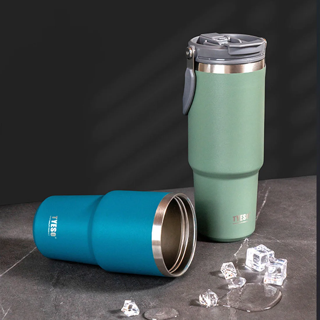 Tyeso Stainless Steel Coffee Cup Cold And Hot Double-layer Insulated Cup Tumbler Thermo Water Bottle Car Travel Mug Vacuum Flask 20 Sed42e13f97524a9b9dea9089f1dcf95cH