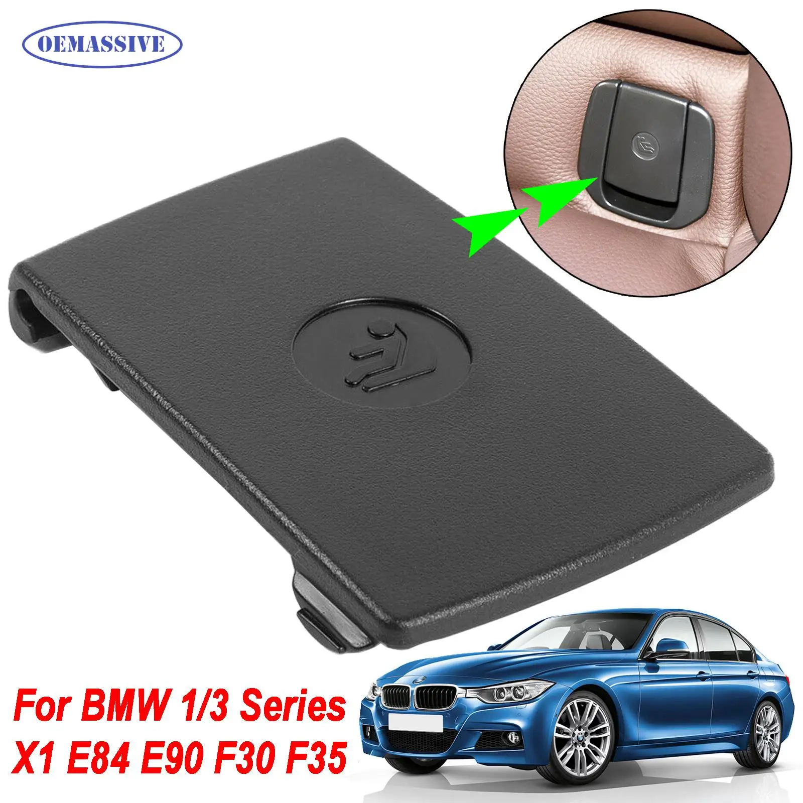 Oemasif Penutup Jangkar Tempat Duduk Anak Belakang Mobil ISOFix