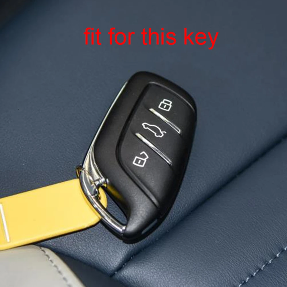Premium Silicone Car Key Protective Cover - Sleek and Durable Design
