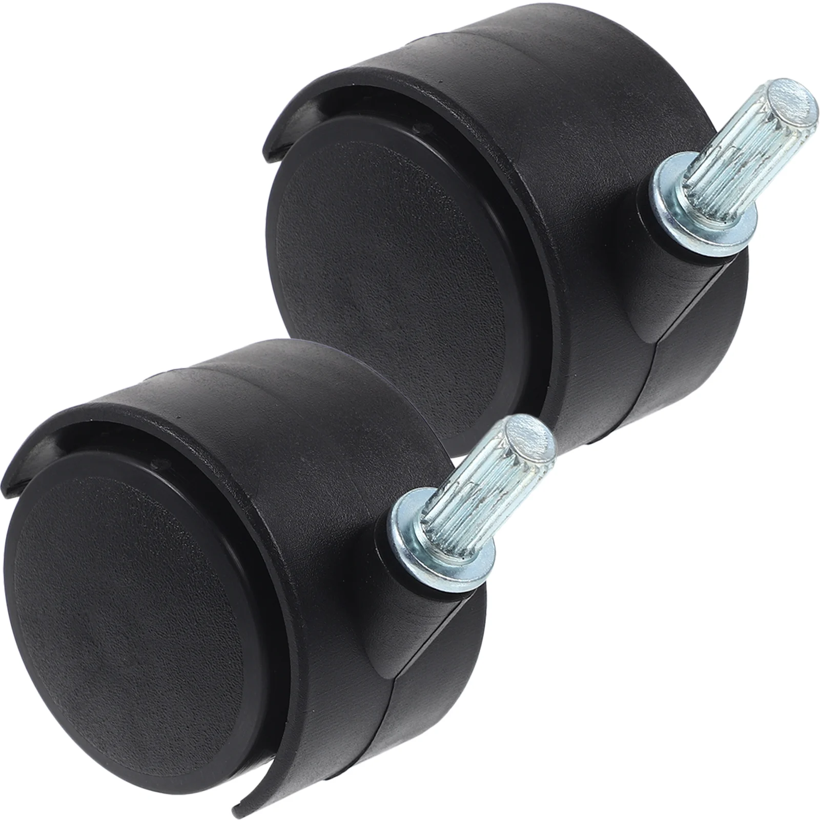 2 Pcs Clothes Drying Rack Pulley Cart Casters Replacement Wheels Home Furniture for Outdoor 5