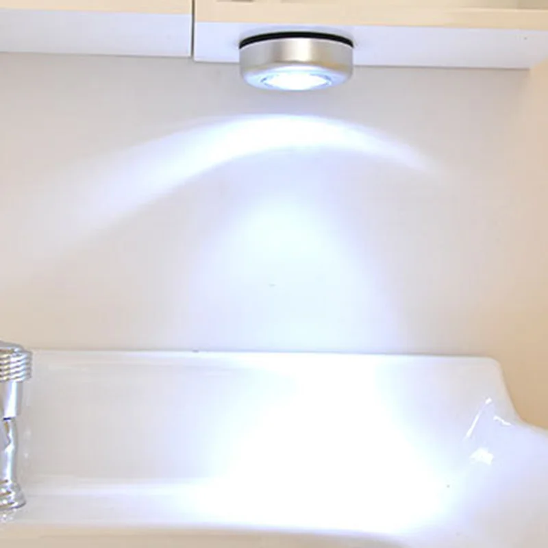 

2PCS LED Camping Car Ceiling Lamp RV Reading Lamp Boat Camper Trailer RV Interior Lamp Touch Push Not Included Battery