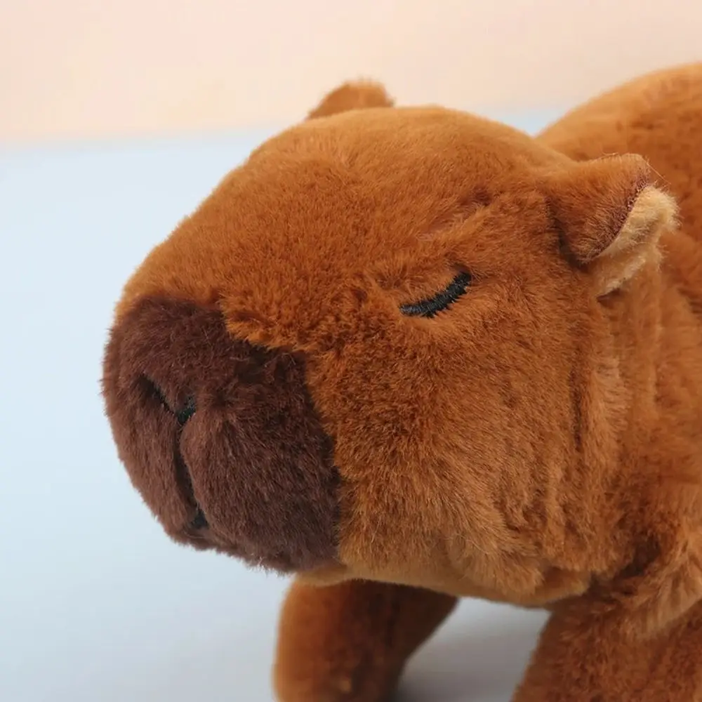 Walk Squeak Electronic Capybara Electric Dog Glowing Light Running Singing Capybara Can Walking Funny Capybara Action Figure