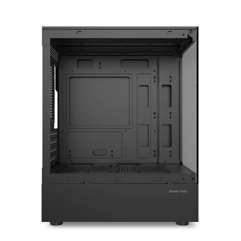 Power Train Illusionary Realm Computer Case M-ATX/ITX Seaview Room Side Transparent Desktop Chassis Support 240 Water Cooler