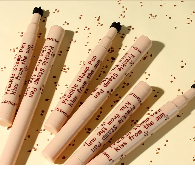 Freckles pen 1PC face fake natural waterproof lifelike long lasting look dot spot makeup tool cosmetic