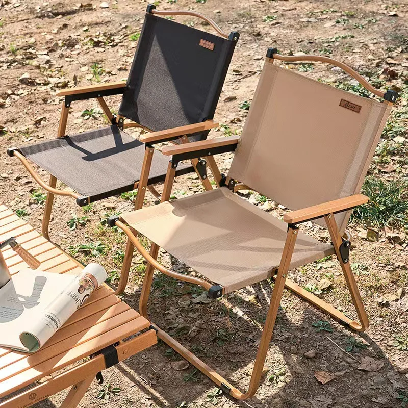 

Ossayi Portable Outdoor Camping Chair Folding Kermit Chair Relax Ultralight Lightweight Travel Chairs Beach BBQ Camping Supplies