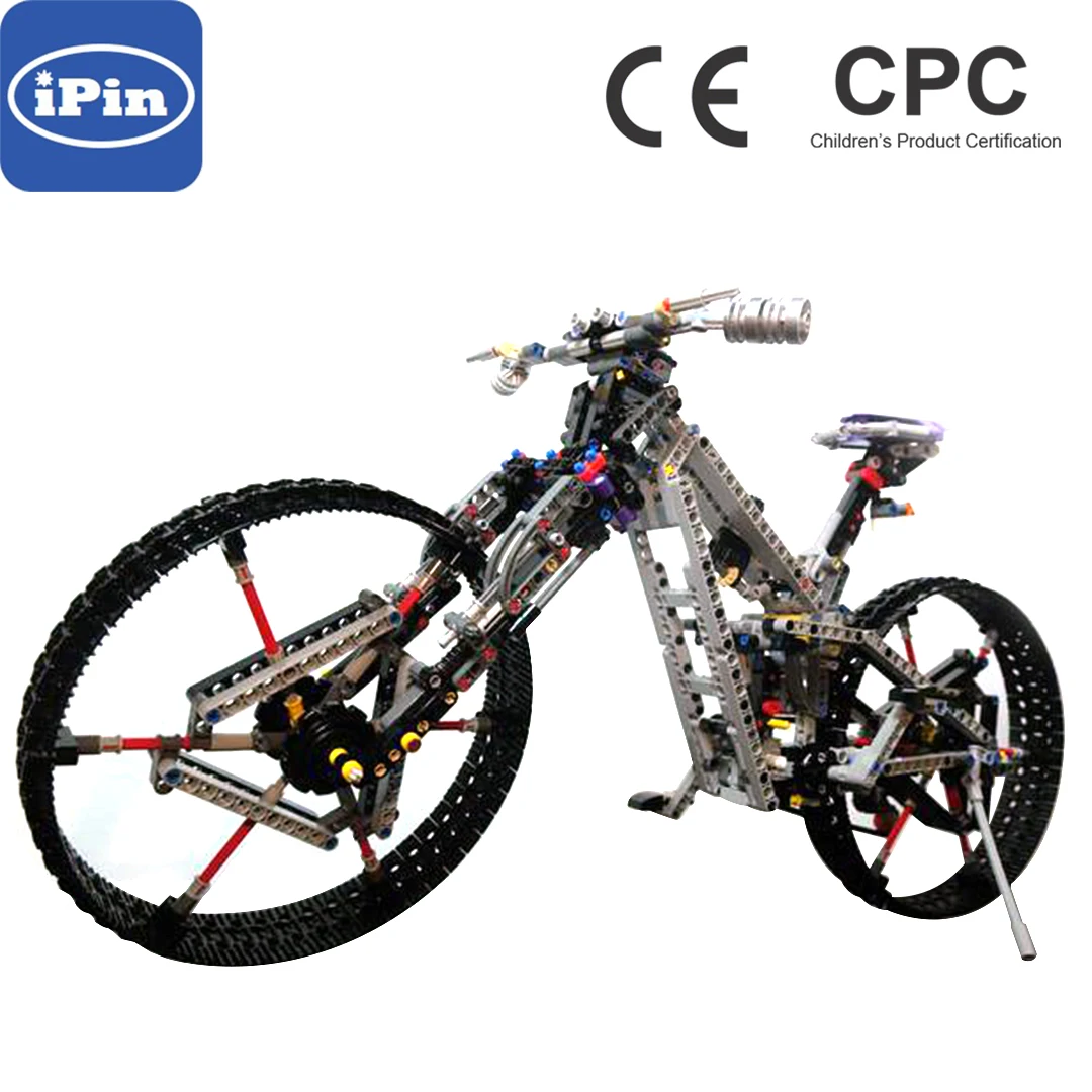 

MOC-84891 Bicycle Building Blocks Electronic Drawing High-tech Toys For Kids Children Birthday Gifts Technology Assembled