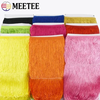 Passamaneria con frange lunghe 50 cm, 2/5 m, per vestiti, tende, frange decorative, nastro in pizzo, accessori per cucito fai da te, per abiti latino-americani e costumi da palcoscenico