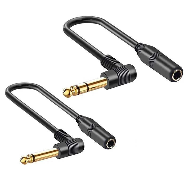 DeleyCON 2x 6,3mm Jack Audio Stereo Adapter Splitter 1x 6,3mm Jack Plug - Foto 5