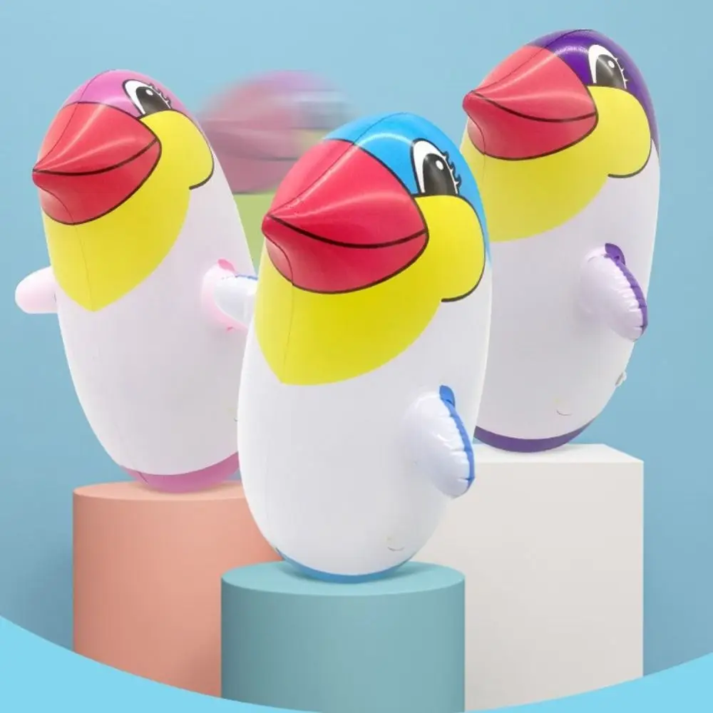 Eco-friendly Cartoon Inflatable Tumbler Toy