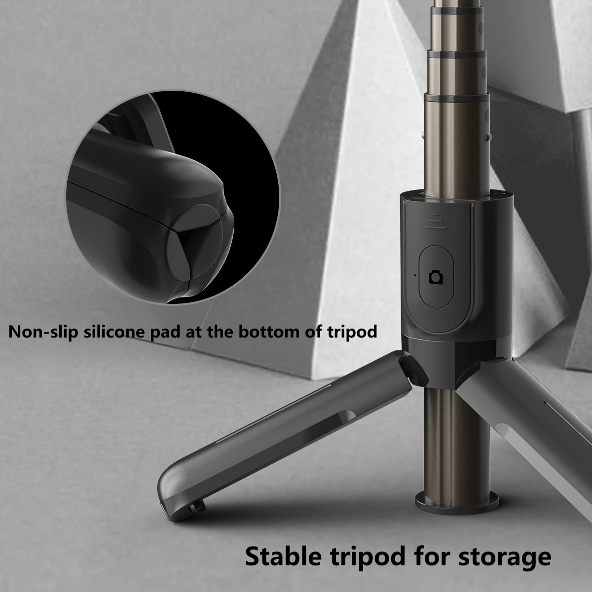 Selfie Stick Wireless Selfie Stick Tripod Stand Foldable Monopod For Gopro Action Cameras Smartphones Balance Steady Shooting Live