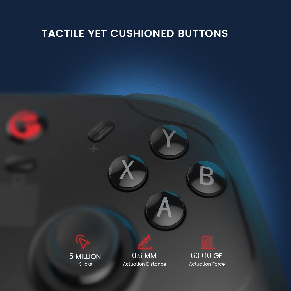 GameSir T4 Ŭ    Ʈѷ, ġ Ʈ OLED,  PC, ȵ̵  IOS Ȧ Ʈ Ʈѷ