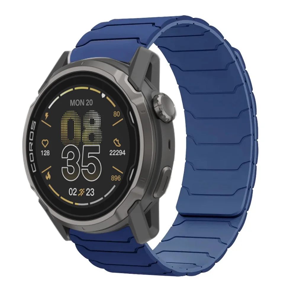 Magnetic Silicone Sport Strap - 20/22mm - Versatile Fitness Watch Band Bracelet