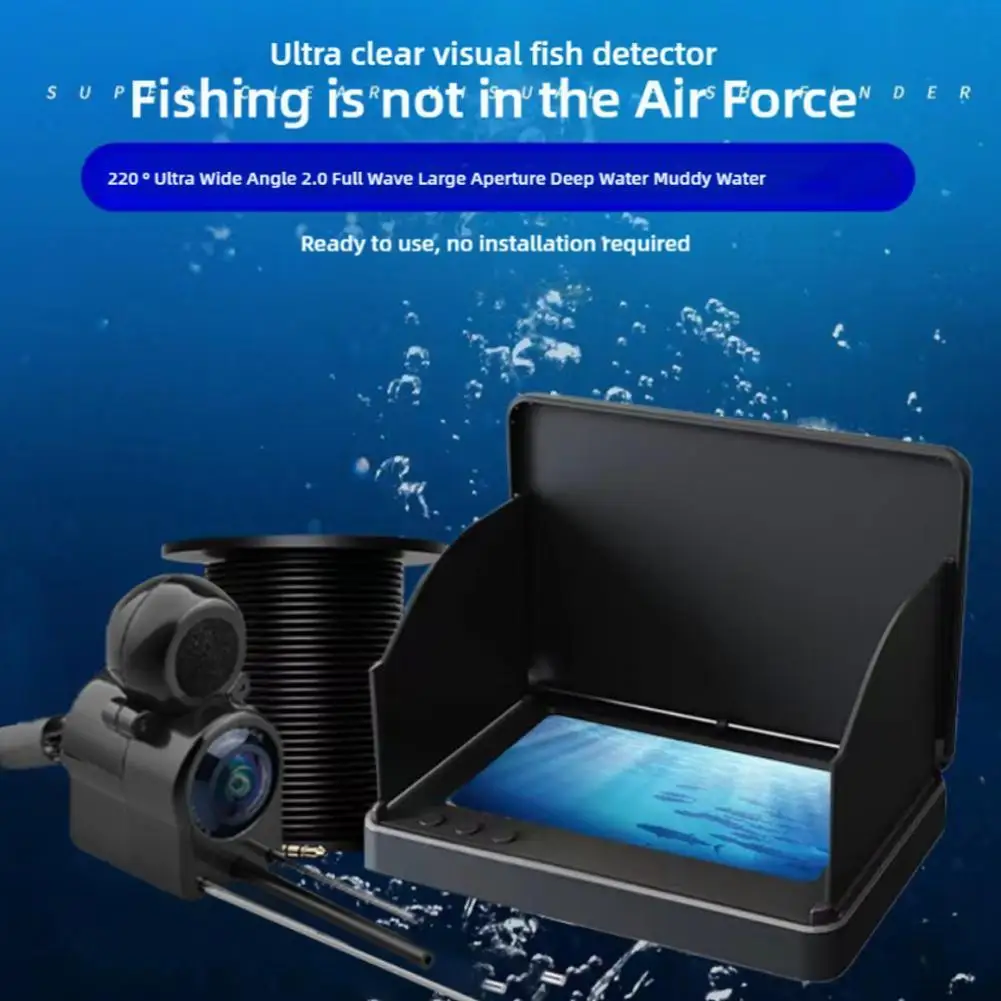 Underwater Visual Fish 4.3-inch Anchor Fish Display High-definition Infrared Night Vision Fishing Artifact Complete Set
