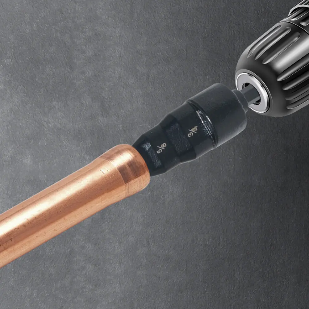5 in 1 HVAC Repair Tool Swage Tube Expander Air Conditioner Copper Pipe Expander Swage Drill
