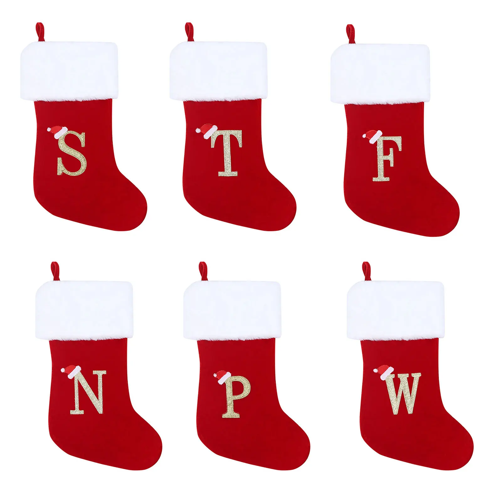 

Christmas Tree Hanging Stockings Cute Lovely Christmas Stockings for Christmas Tree Supplies