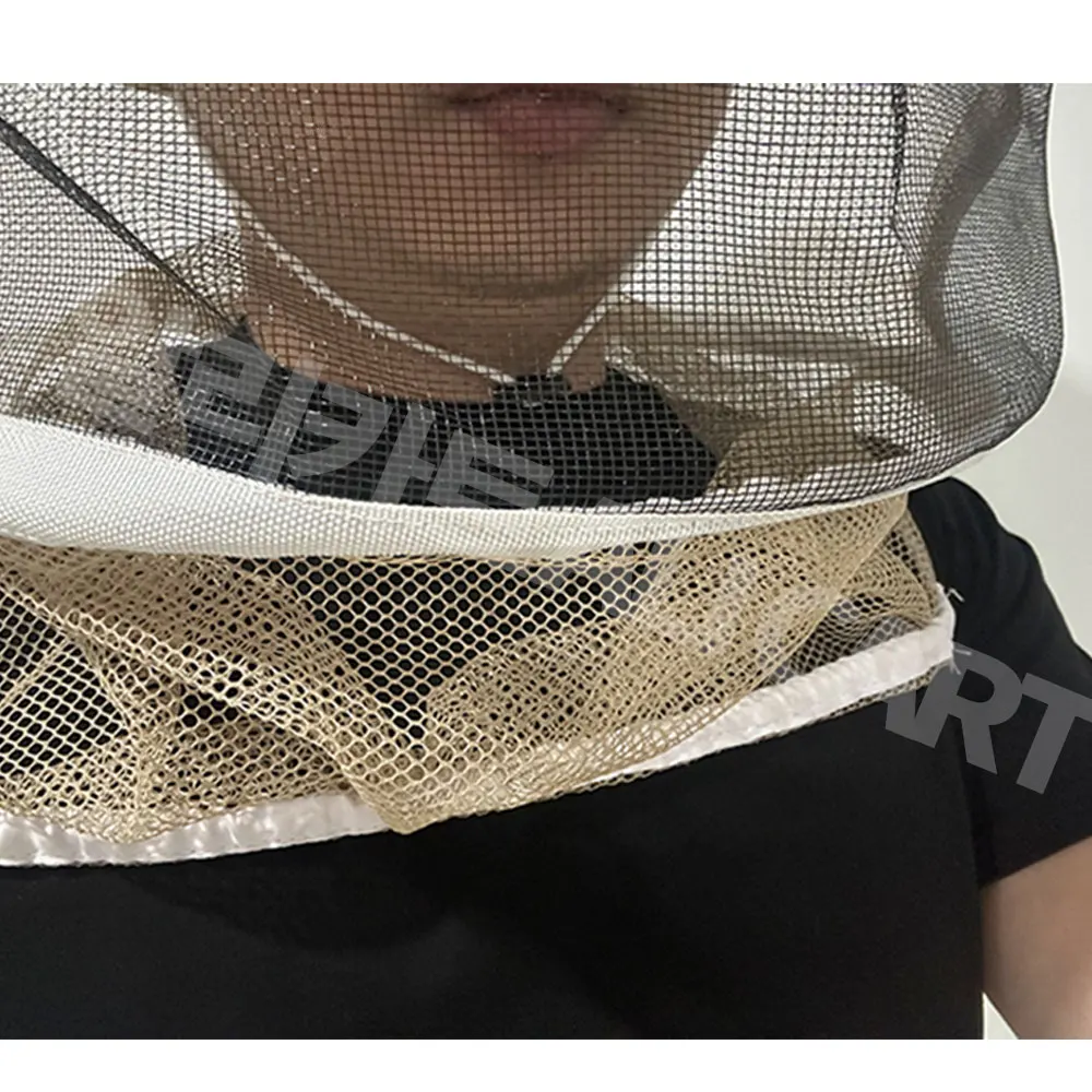Outdoor mosquito insect shield Beeproof Hats Mountain Climbing Anti Insect clothes Veil Combo Bee Hat Bug Mesh Mask Beekeeping