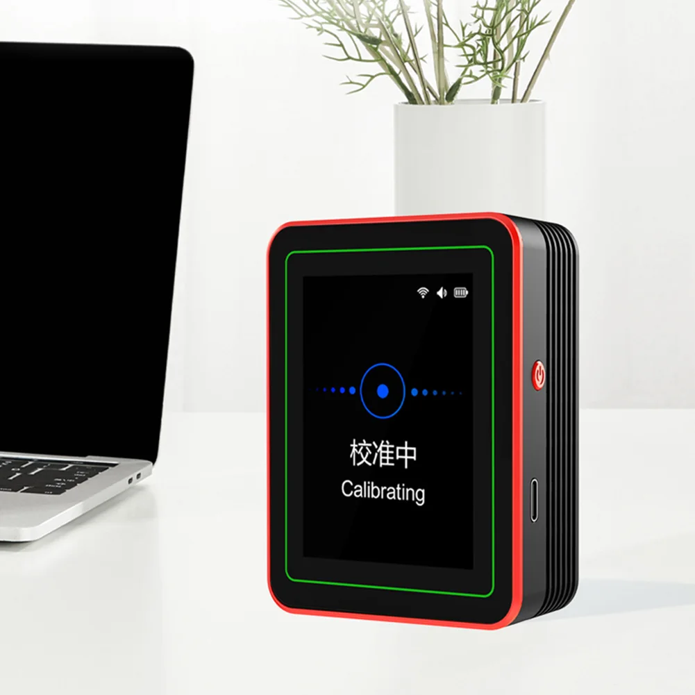 Tuya WiFi 15 in 1 Portable AQI PM0.3 PM1.0 PM2.5 PM10 Tester APP Control Household CO CO2 TVOC HCHO Tester Multifunctional Clock