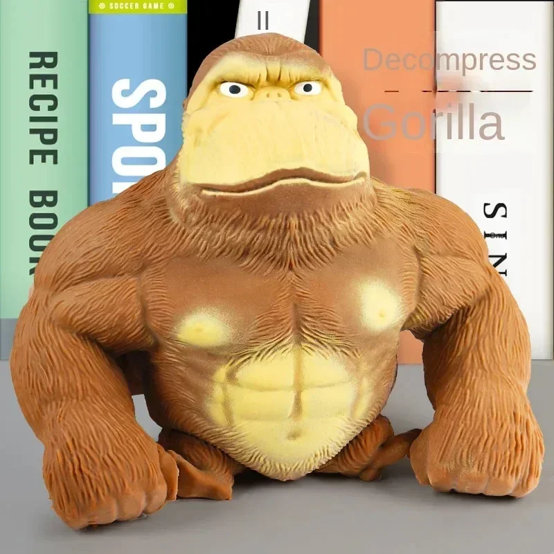 11cm Super Stretchy Gorilla Fidget Toy, Squishy Monkey Squeeze Toy, Splat Maxi Kong, Sensory and Fidget Toy for Kids and Adult 4