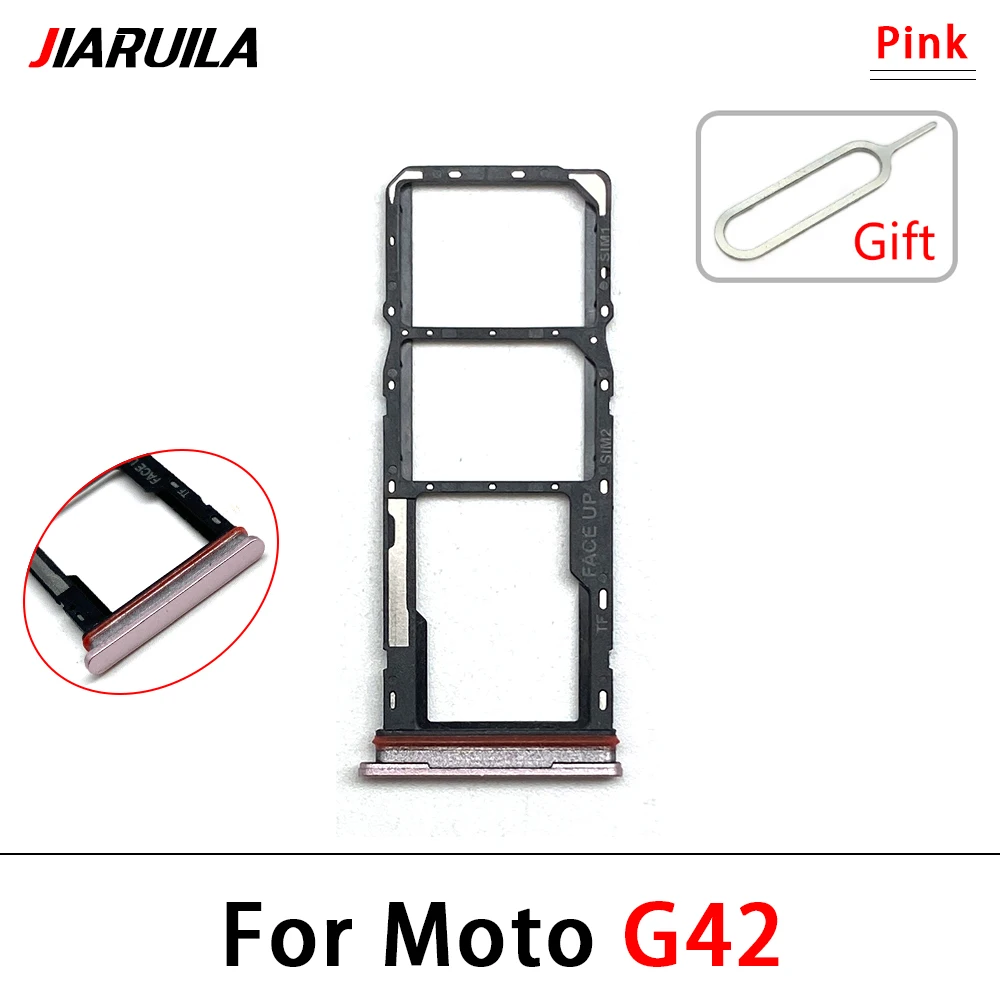 Enhanced SIM Card Holder Tray with Pin - Universal Replacement Adapter Socket