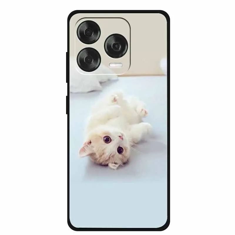 Animal Design Soft Silicone TPU Phone Case - Durable Back Shell and Bumper Cover