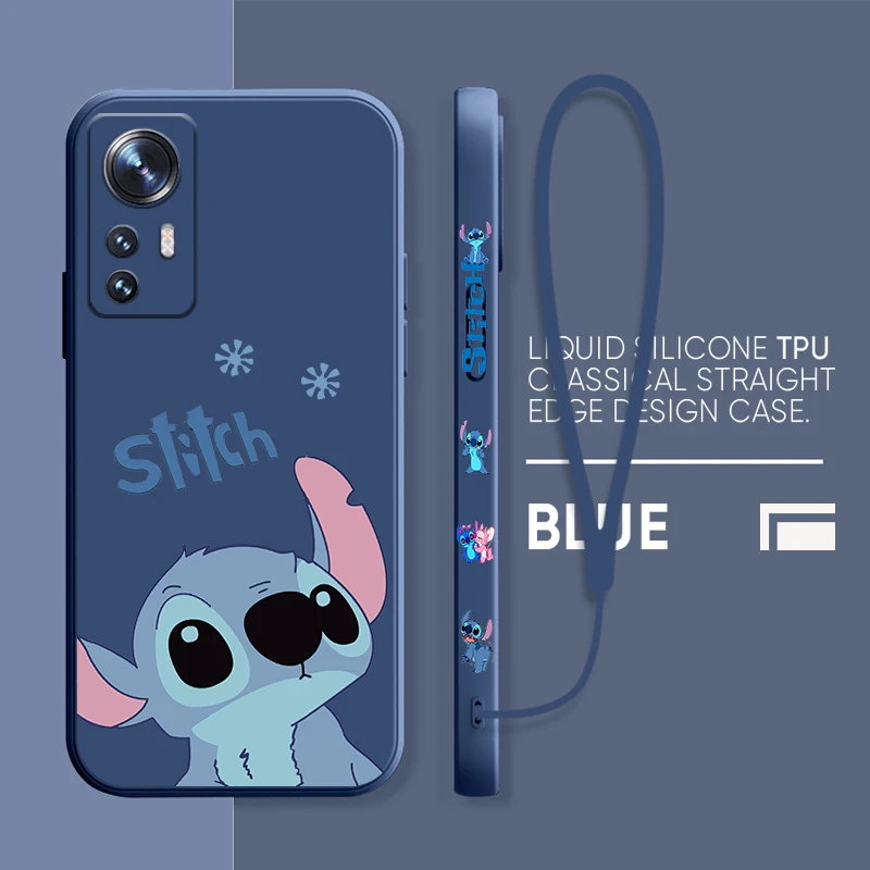 Funda para Xiaomi Mi 11 Lite Oficial de Disney Angel & Stitch Beso - Lilo &  Stitch