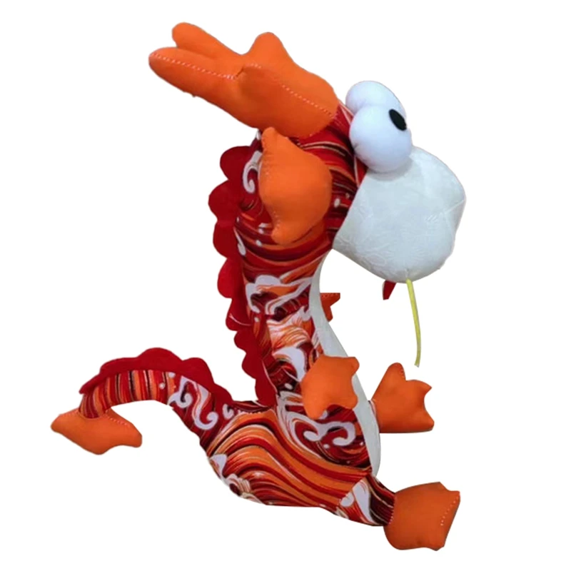 

2024 Chinese Dragon Plush Stuffed Animal,11In Stuffed Dragon Plush Bulk,Dragon Plush Toy,Stuffed Dragon For Kids Gift