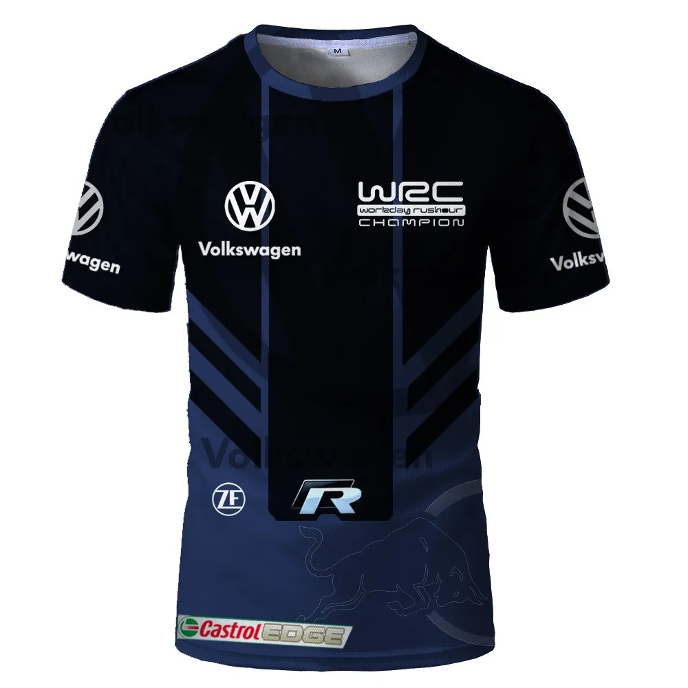 Car Rally Racing 3d Printed T-Shirt Men'S Short-Sleeved Shirt Outdoor Sports Driving Party Oversized Breathable O-Neck Top |