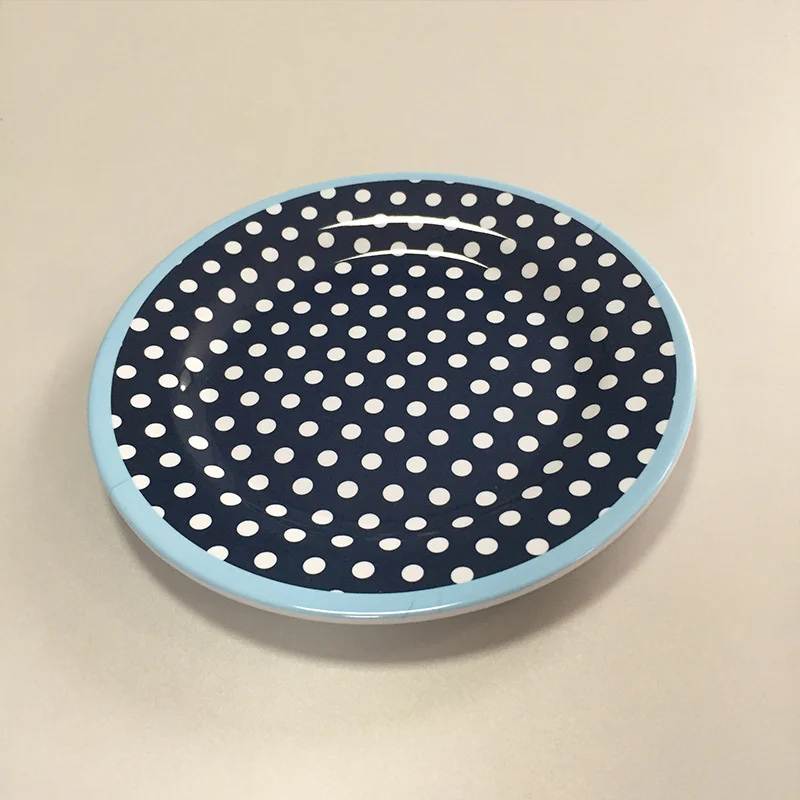 Imitation Porcelain Dinner Plate Serving Cake Tray Rice Bowl Fruit Steak Dish Dinnerware