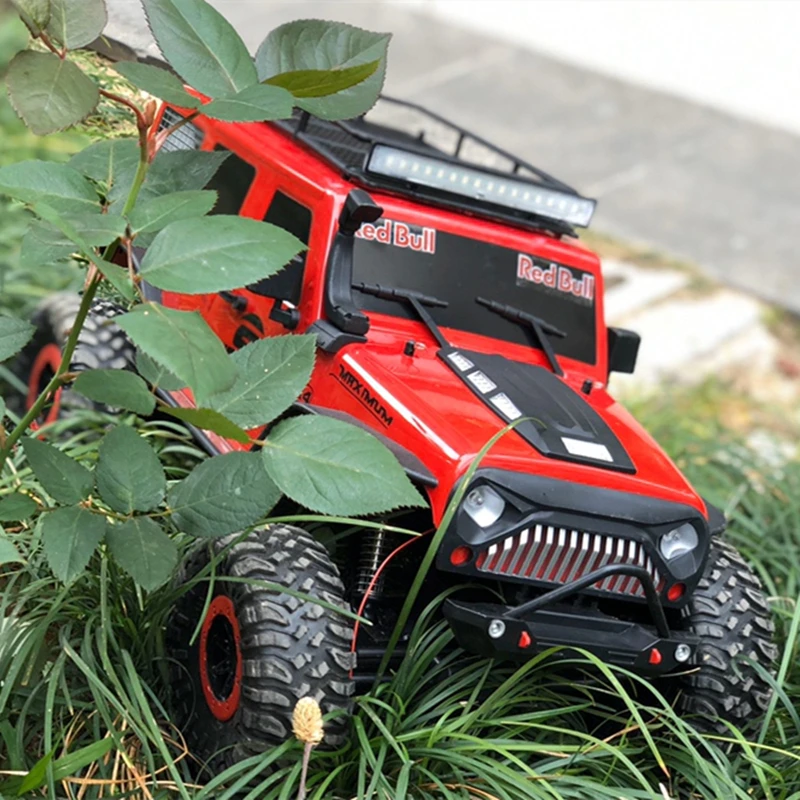 Weili Wrangler 1:10 Super Large Remote Control Monster Truc High-Speed Off-Road 4x4 Rc Car 4wd Professional Climbing Car Toy Car 4
