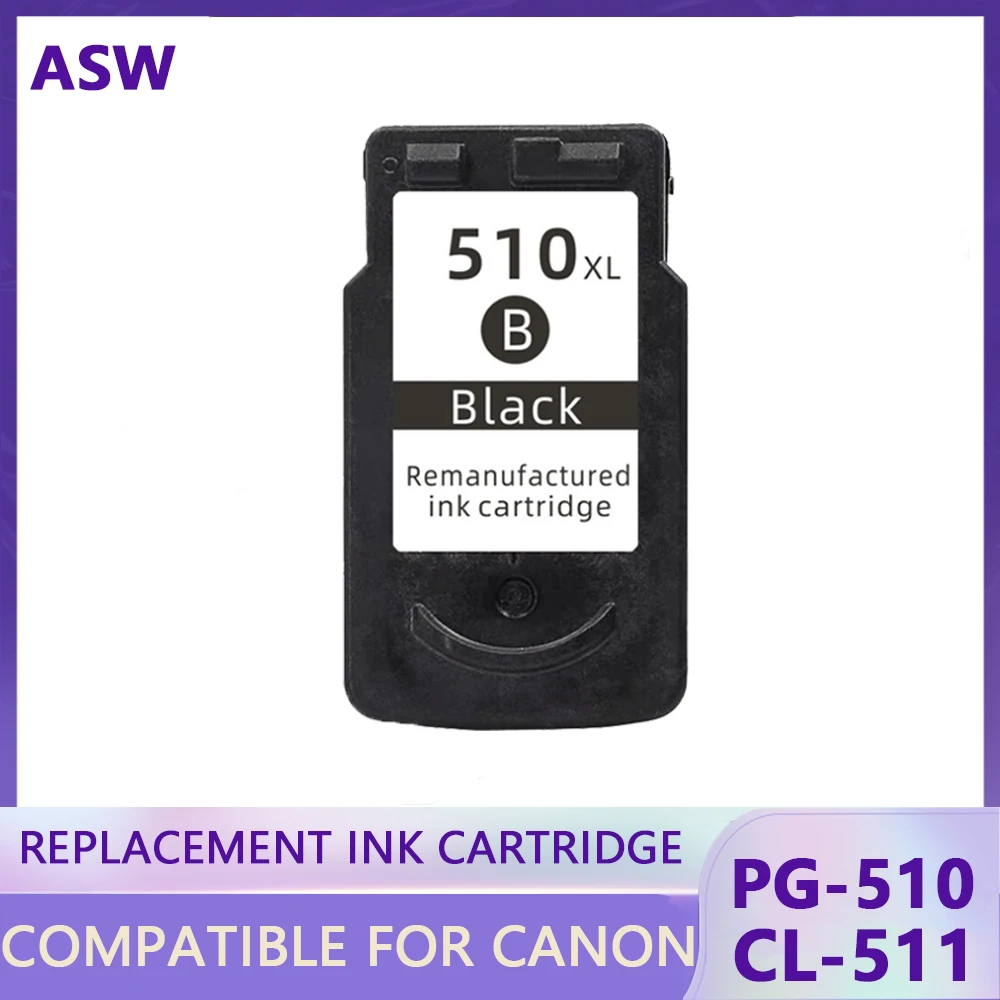 

Сменный чернильный картридж ASW PG510 CL511 для Canon PG 510 pg-510 CL 511 для MP240 MP250 MP260 MP280 MP480 MP490