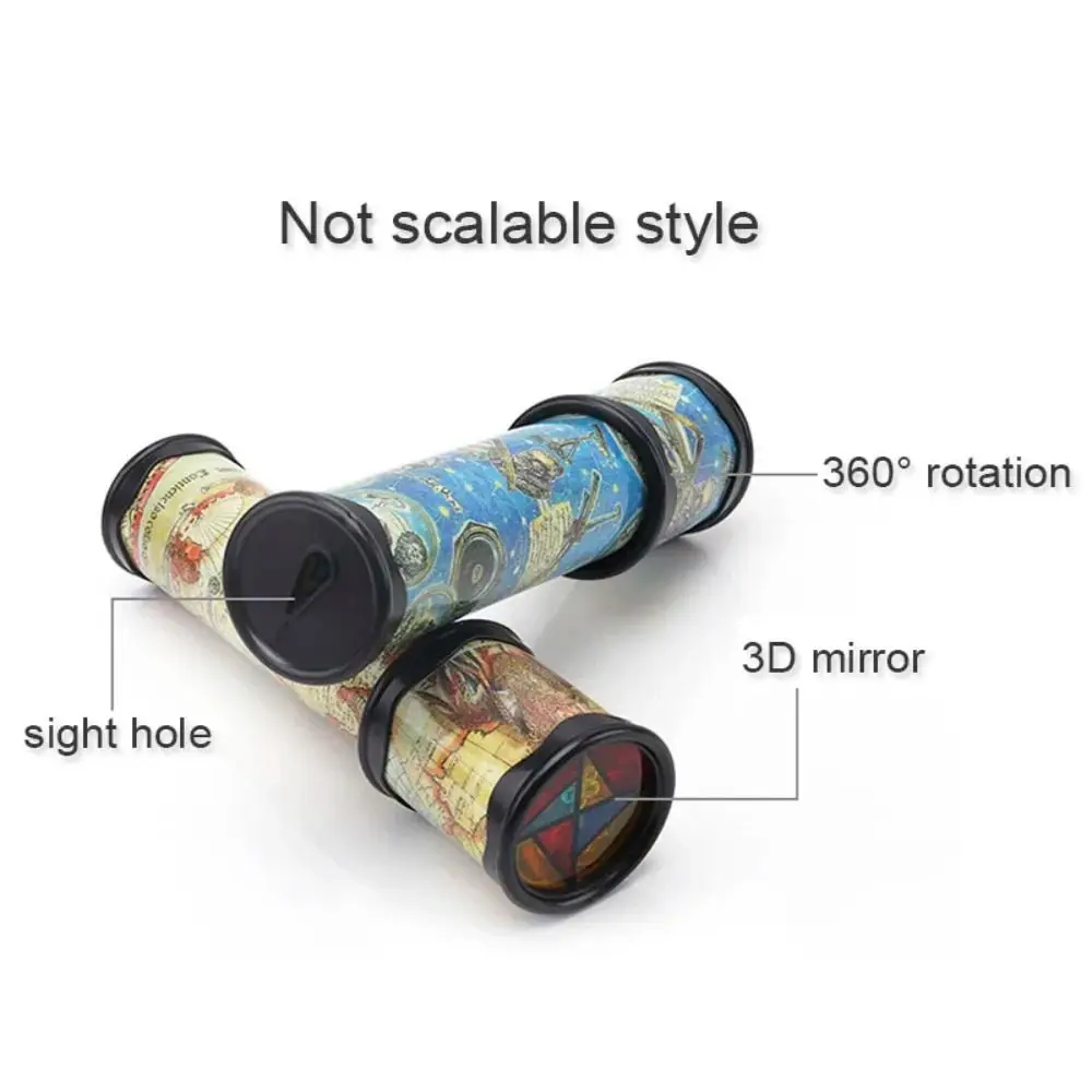 Kaleidoscope Toy Scalable Adjustable Classic Kids Educational Changeful Rotation