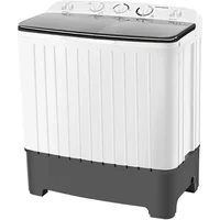 Portable Washing Machine Twin Tub Washer and 6.6 Lbs Spin Cycle Compact Washing Machine 1
