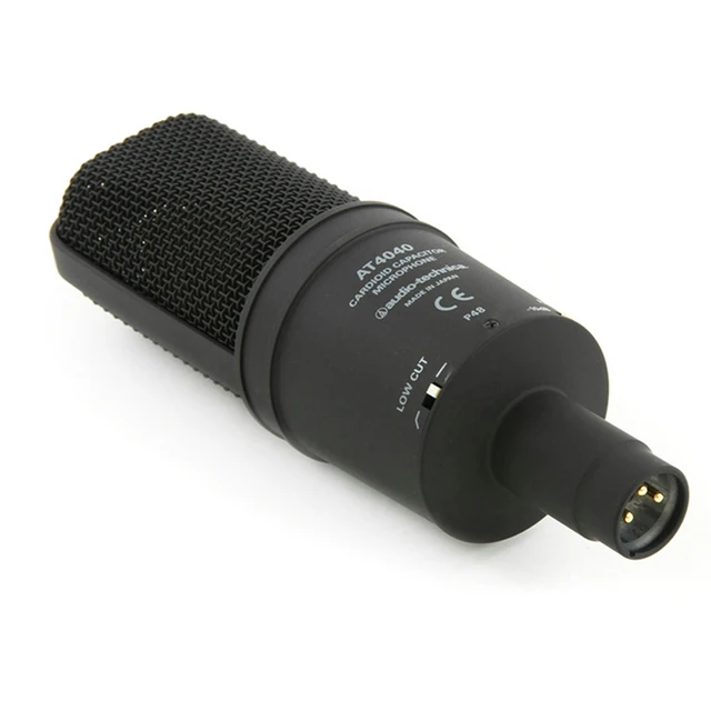 100% Original Audio Technica AT4040 Wired Cardioid Condenser Microphone Podcast Equipment  Studio Mic  Professional Microphone 3