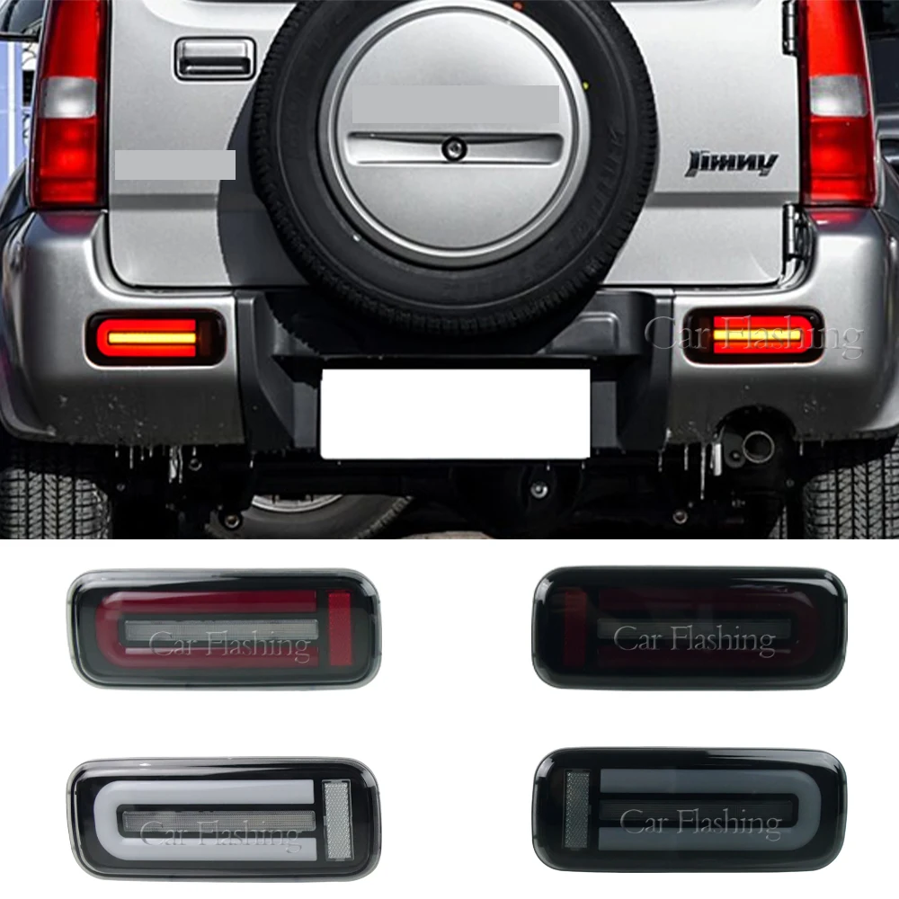 Car LED Tail Light Taillight For Suzuki Jimny JB43 2007-2017 Rear