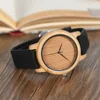 BOBO BIRD Relojes Watches for Men and Women Bamboo Watch Quartz Movement with Colorful Bracelet Free 5