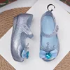 Mini Melissa 2024 Spring Summer New Children Girls Beach Shoes Fashion Cartoon Cute Princess Shoes Toddler Casual Baby Girl Shoe 2