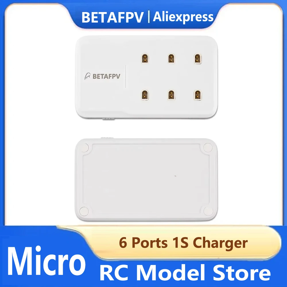 Chargeur Batterie Drone 6 Ports 1S PH2.0/BT2.0 30W Type-C
