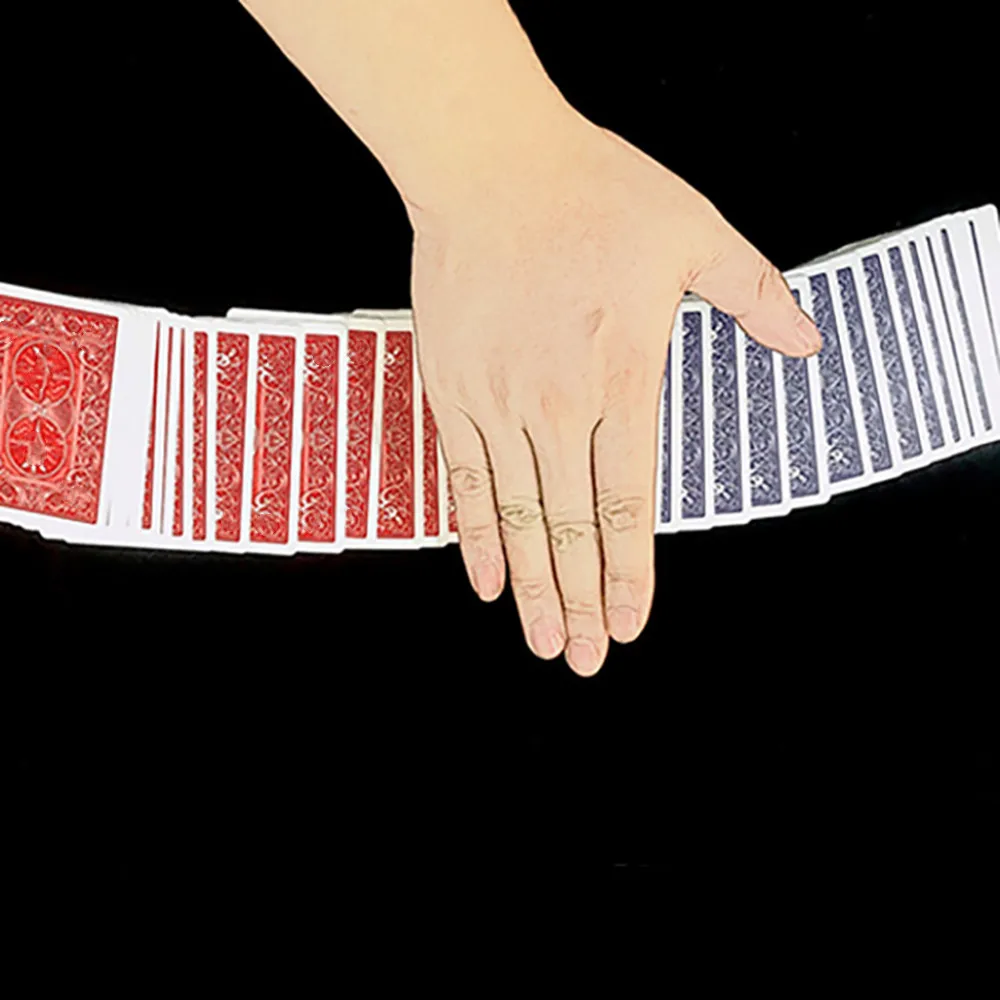 Blue To Red Deck Trucchi Magici Mazzo Di Carte Da Gioco Cambia Colore Close Up Puntelli Magici Stage Illusions Gimmick Mentalism Magic Card