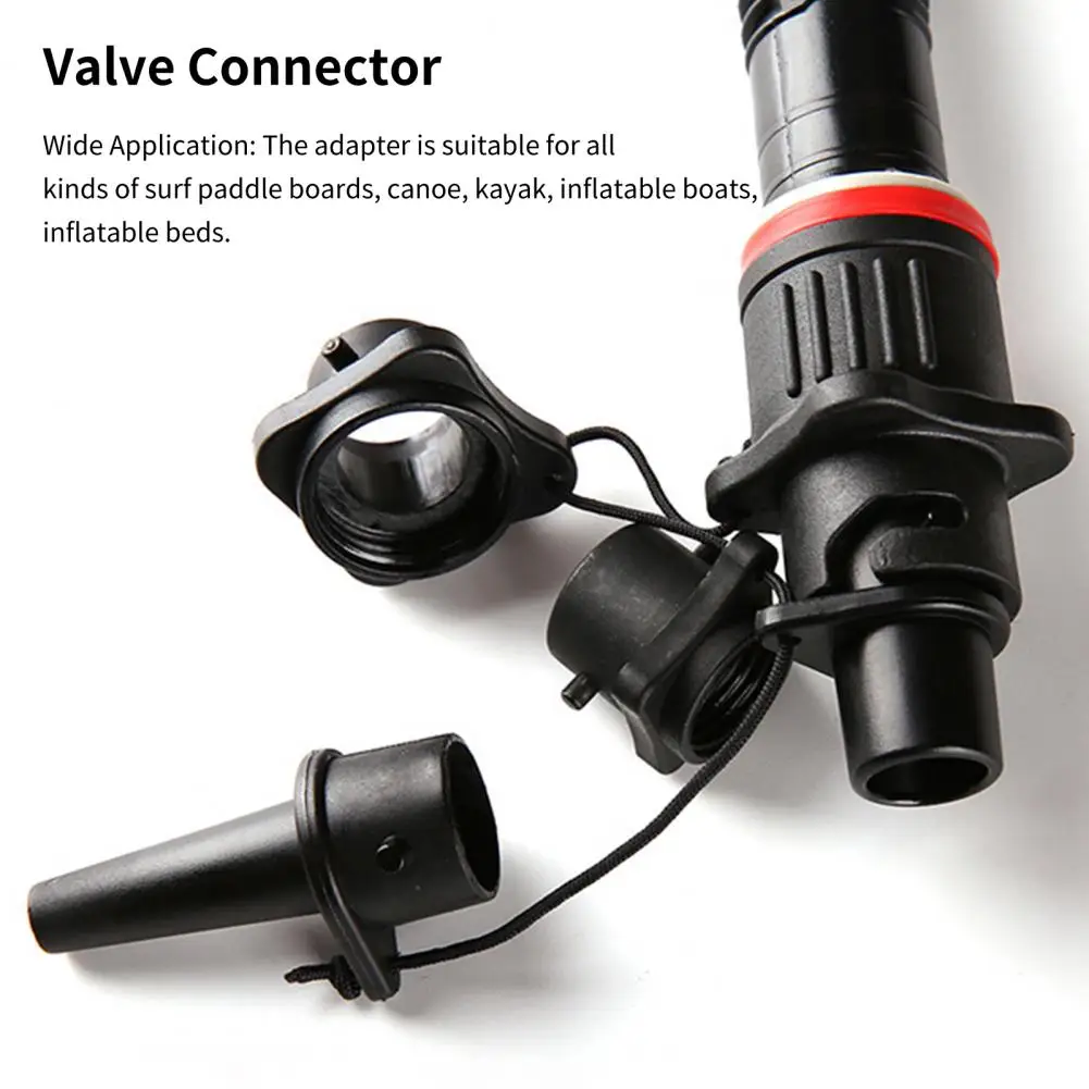 

Портативный воздушный клапан-адаптер, простая установка, простой в использовании, широко используемый, надувной адаптер для насоса, 1 комплект