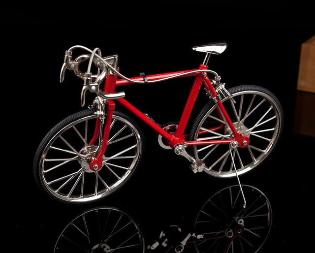 Réplique de vélo tandem à l'échelle 1:10 modèle de vélo collection jouet  cadeau