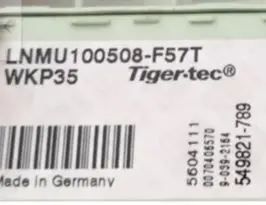 10PCS CARBIDE INSERT LNMU 100508-F57T WKP35S WKP35