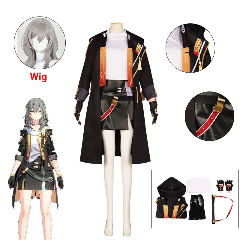 

Honkai: Star Rail GameTrailblazer Female Protagonist Cosplay Costumes Anime Suit Women Fancy Dress Outfit Wig Halloween Party