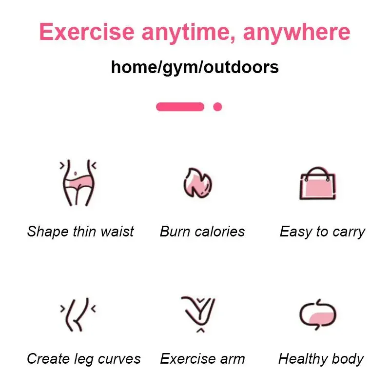 24 Smart Adjustable Exercise Hoops Abdominal Thin Waist Sports Massage Fitness Hoops Gym Home Training Weight Loss