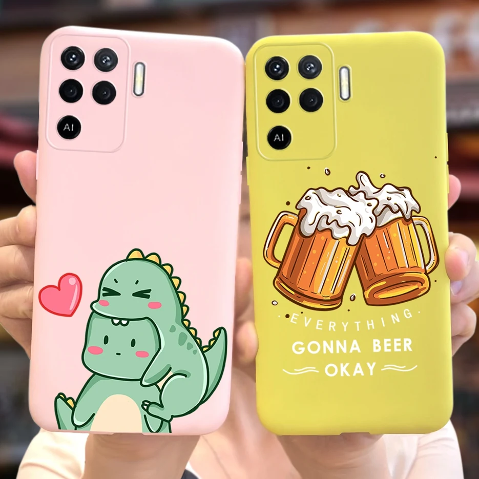 Cute Cartoon Soft Silicone Phone Case - Stylish Back Cover Bumper in Vibrant Colors