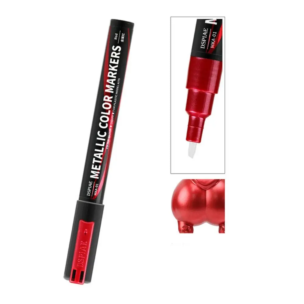 액세서리 DIY 금속 페인트 마커 수성 취미 모델 페인트 도구 소프트 헤드 듀얼 팁 아크릴 페인트 마커 미술 공예