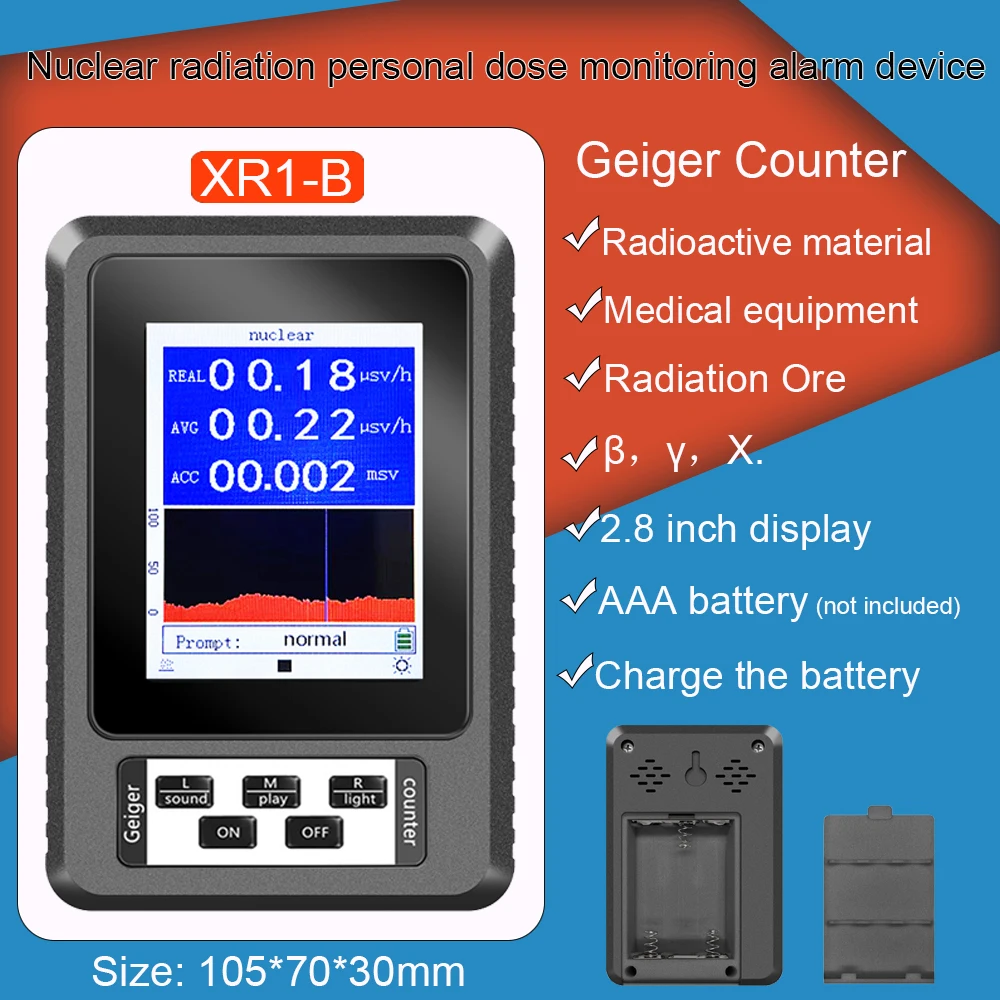 

Nuclear Radiation Detector Nuclear Wastewater Environmental X Β γ-Ray Test Instruments Highly Sensitive and Accurate Testing