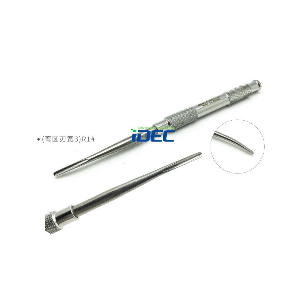 

Dental chisel Dental bone instrument Curved Round Tip 1PC