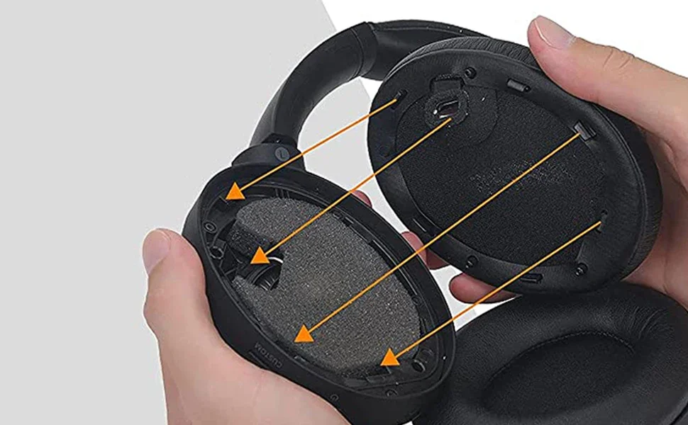 وسائد بطانة للأذن لاستبدال غطاء الأذن من جل التبري...